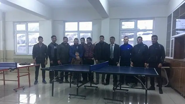 Çıldır 'Halk Masa Tenisi Turnuvası' sonuçlandı