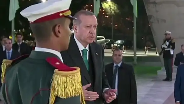 Cumhurbaşkanı Erdoğan'dan şehitler abidesine ziyaret