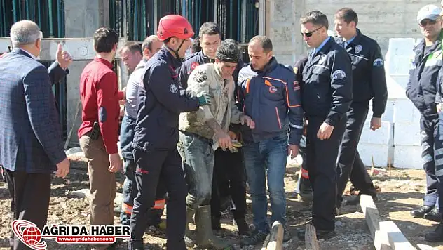 Elazığ'da İnşaatta Göçük: 3 İşçi Yaralandı!
