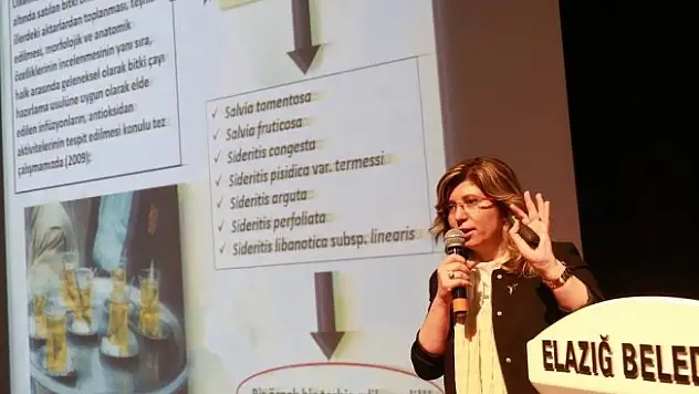 Elazığ'da bitkiler hakkında konferans verildi
