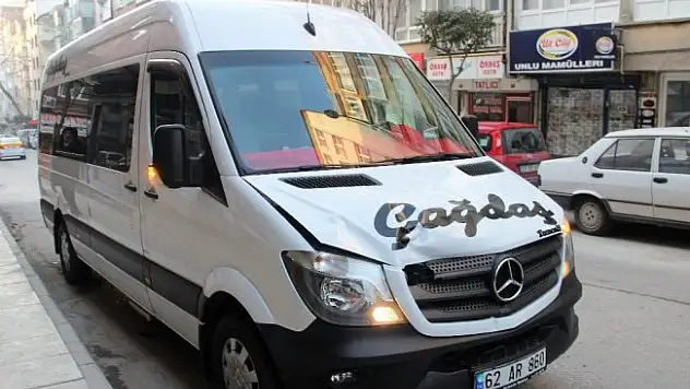 Elazığ'da Kaza: Yaşlı adama Minübüs çarptı