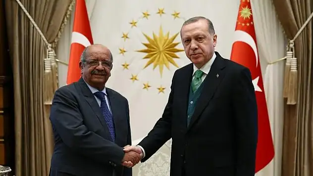Erdoğan, Cezayir Dışişleri Bakanı'nı kabul etti