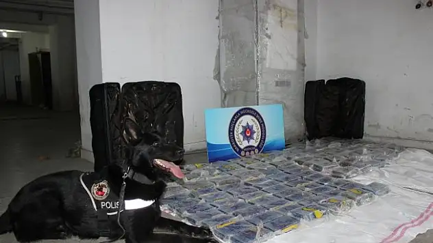 Erzincan'da 20 milyon TL değerinde eroin ele geçirildi
