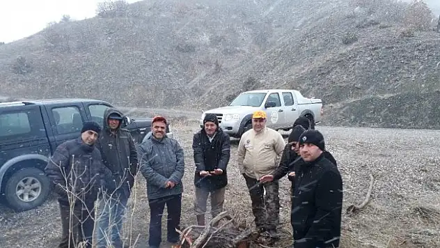 Erzincan'da sürek avı düzenlendi