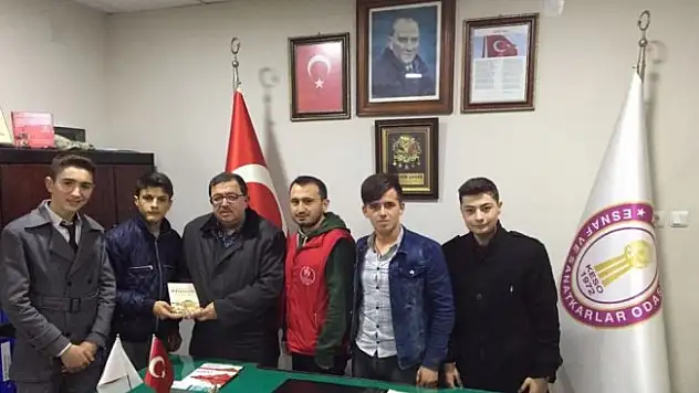 Gençlerden başkanlara 'Hayırlı olsun' ziyareti