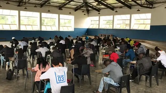 Güney Afrika ülkesinde öğrenciler Türk üniversitesi için yarışıyor