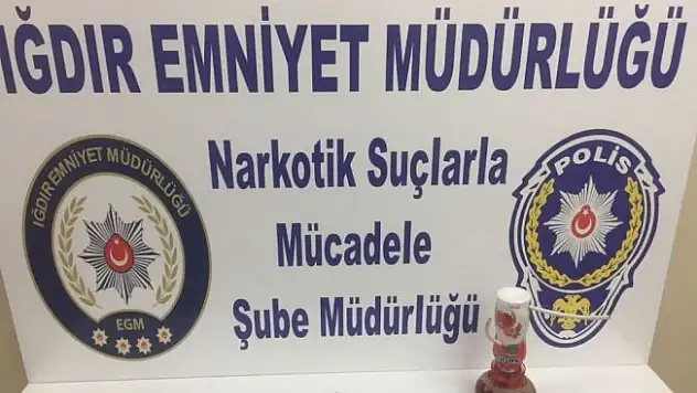 Iğdır'da uyuşturucu operasyonu: 1 tutuklama