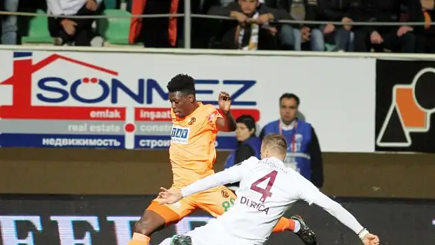 İlk yarıda tek gol
