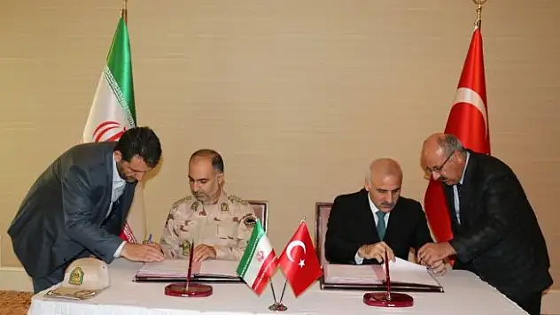 İran ile hudut güvenliği mutabakatı imzalandı
