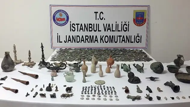 Jandarmadan 1 milyon dolarlık tarihi eser operasyonu
