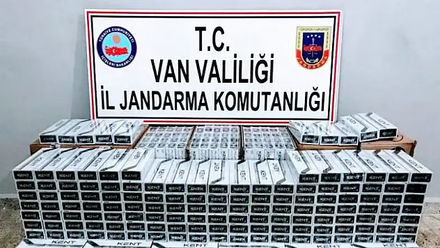 Jandarma'dan sigara kaçakçılarına operasyon