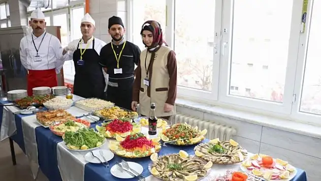 Kalfalık sınavında hünerlerini sergilediler