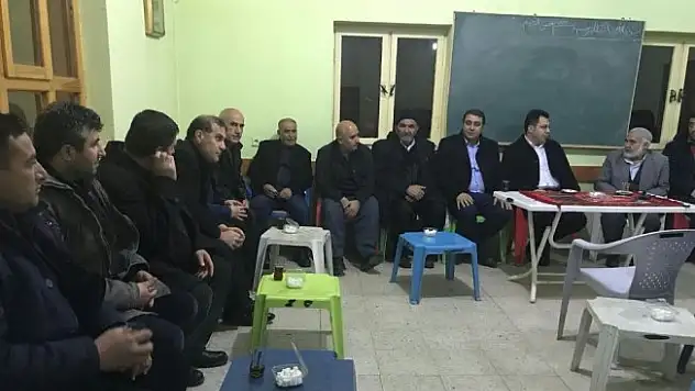 Kaymakam Özcan'ın taziye ziyareti