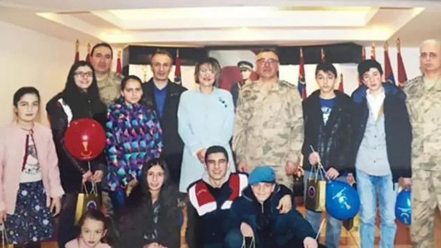 Kent Konseyi Çocuk Meclisi'nden Jandarma Bölge Komutanlığına ziyaret