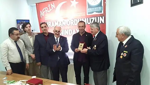 Kent Konseyi şehit yakını ve gazileri ağırladı