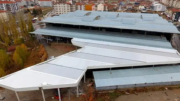 Kırşehir'de köy pazarı yapımı tamamlandı