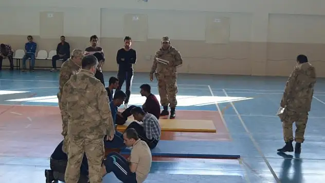 Köy korucuları mülakata alındı