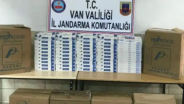 Van'da Kaçak Sigara Operasyonu! LPG Tankından Binlerce Paket Sigara Çıktı!