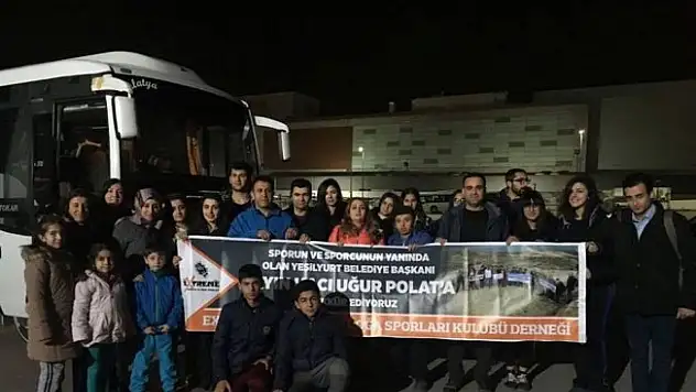 Malatya Ekstrem Dağcılık ve Doğa Sporları Kulübü Derneği'nin Kapadokya gezisi