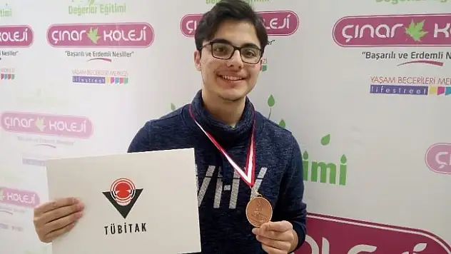 Malatya Özel Çınar Fen Lisesinden TUBİTAK başarısı
