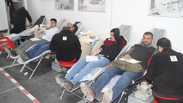 Malazgirt'te kan bağışı kampanyası