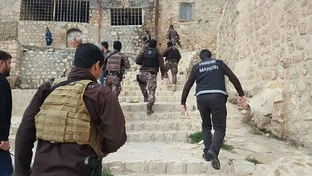 Mardin asayiş uygulaması: 7 gözaltı