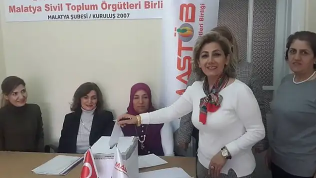 MASTÖB Malatya Kadın Kolları Başkanlığına Saadet Alay seçildi