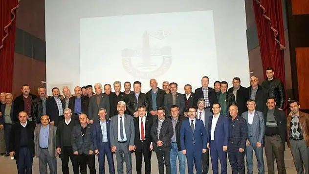 Muhtarlara belediye yatırımları anlatıldı