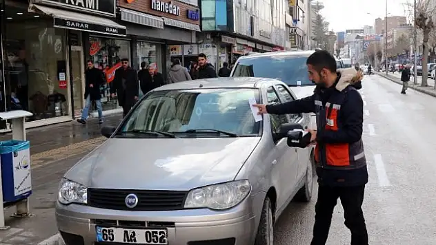Parkomat uygulaması Van trafiğini rahatlattı