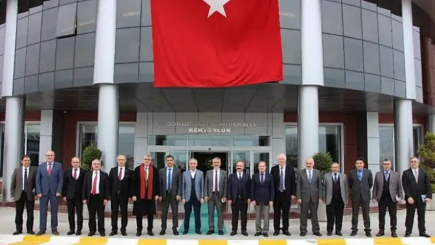 Rektörler OMÜ'ye hayran kaldı