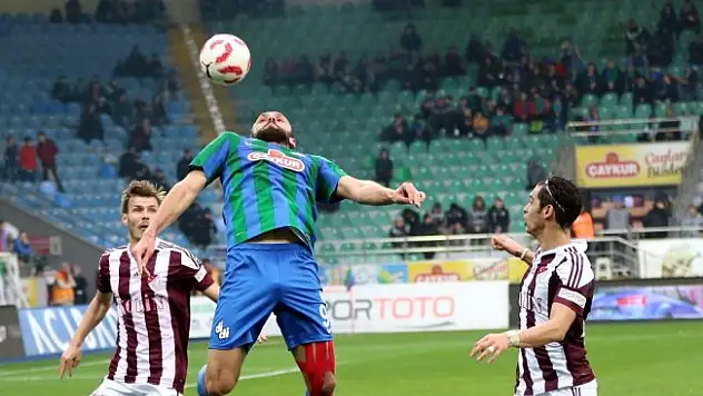 Rize'de gollü beraberlik