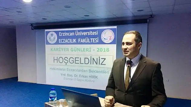 Sağlık Müdürü Hirik, hekimlerin eczacılardan beklentilerini anlattı