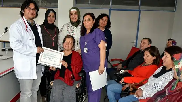 Salihli Diyabet Okulu, altıncı mezunlarını verdi