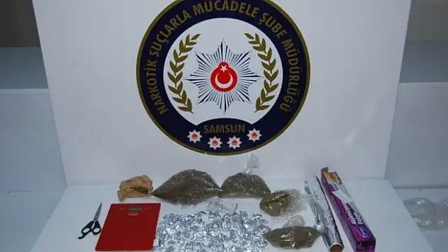 Samsun'da uyuşturucu operasyonu