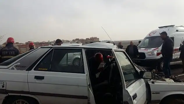 Şanlıurfa'da trafik kazası: 1 yaralı