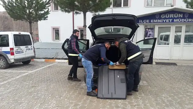 Sivas'ta metamfetamin ele geçirildi.