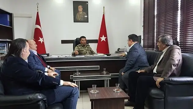 TATSO'dan 10. Komando Tugayına taziye ziyareti