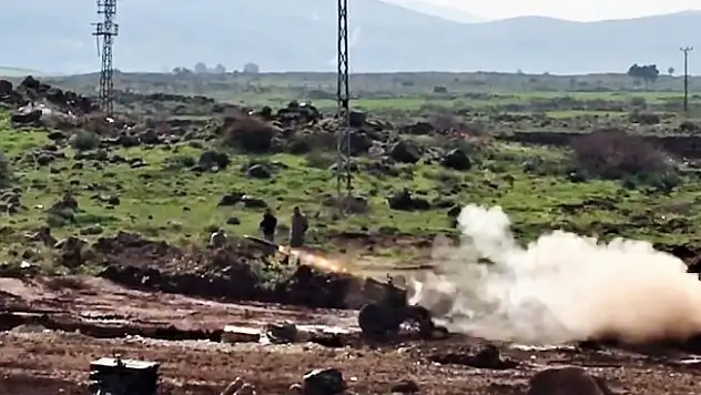Teröristlerin üzerine bomba yağıyor