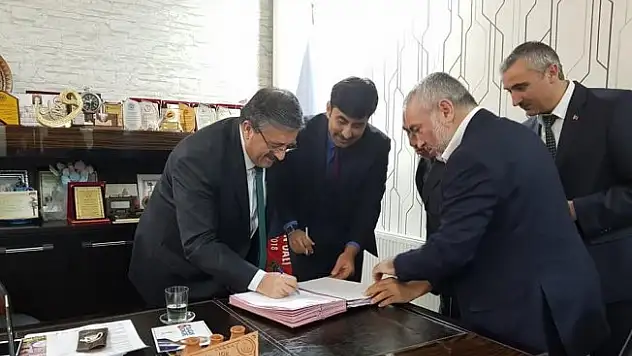 Tomarza Belediyesinde toplu iş sözleşmesi imzalandı