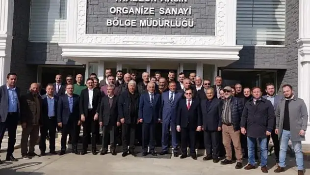 Trabzon'da OSB'ler dayanışması