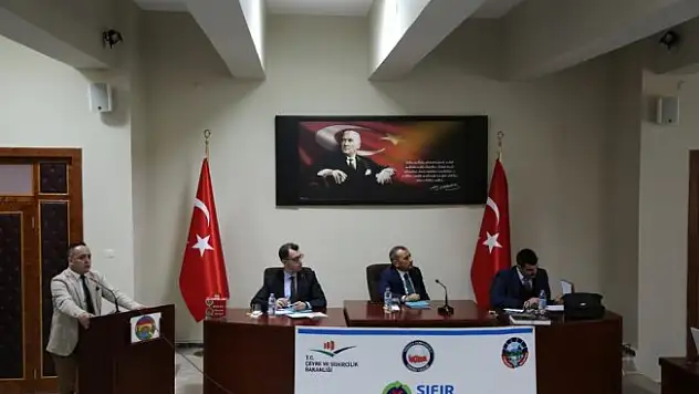 Tunceli'de 'Sıfır Atık' toplantısı