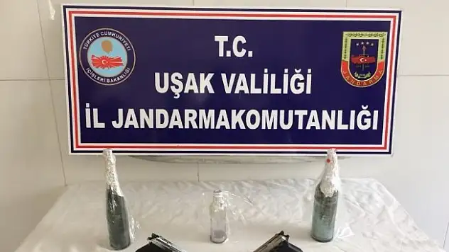 Uşak'ta jandarmadan uyuşturucu operasyonu