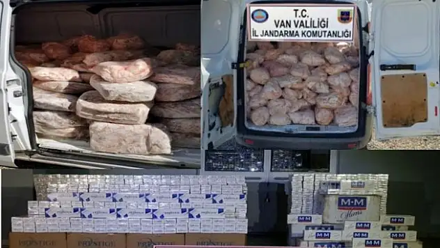 Van'da 1 ton 758 kilo hayvansal iç yağ ele geçirildi