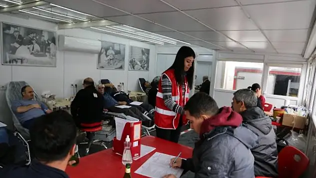 Varto'da kan bağışı kampanyası