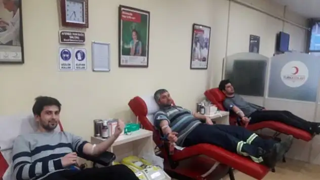 'Vatan sana kanım feda' kan bağış kampanyası