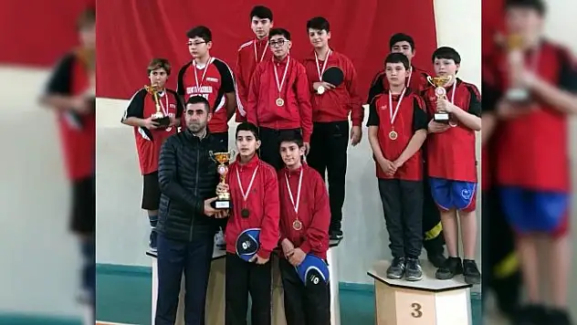 Yıldızlar masa tenisi il birinciliği müsabakaları sona erdi