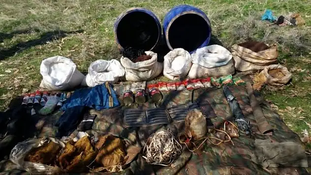 100 kilo amonyum nitrat ele geçirildi