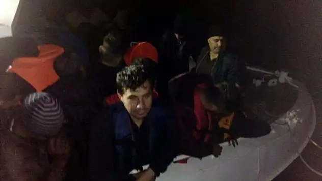 58 kaçak göçmen yakalandı