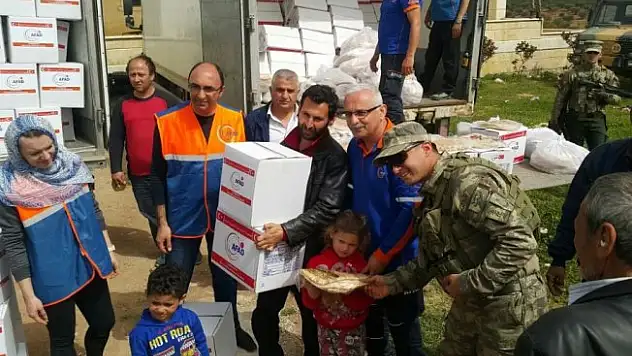 Afrin halkının yüzü gülüyor