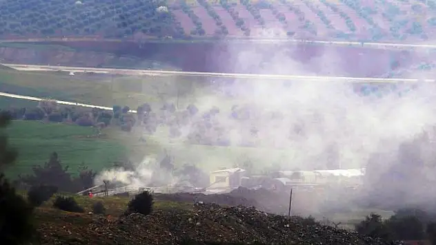 Afrin ve çevresindeki YPG hedefleri top atışına tutuldu